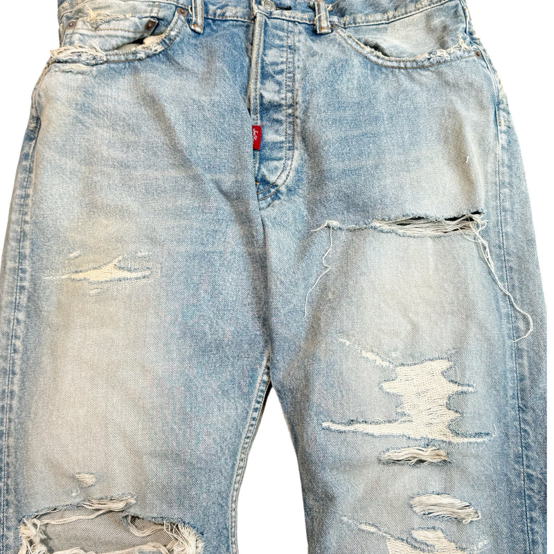 SF GRUNGE DENIM PANTS Type501-R