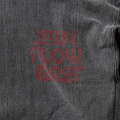 SUN FADED ROUNDED STAR LOGO HOODIE