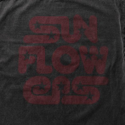 SUN FADED ROUDED STAR LOGO TEE