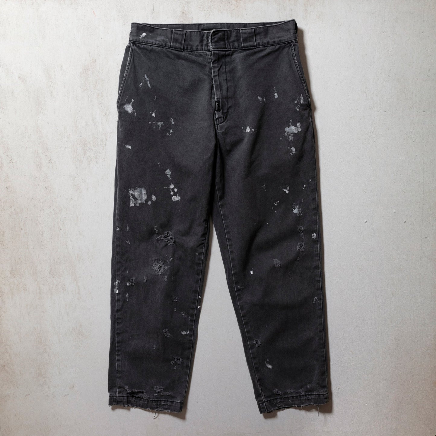 SUN FADED REPAIRED WORK PANTS