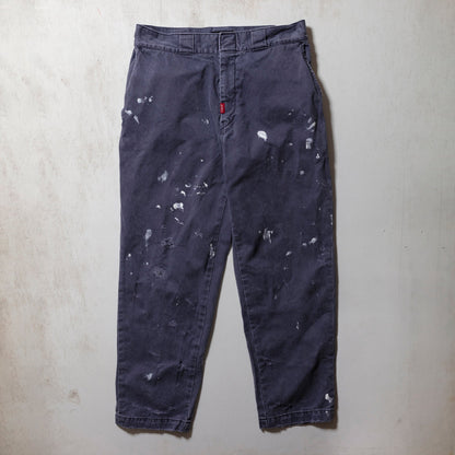 SUN FADED REPAIRED WORK PANTS