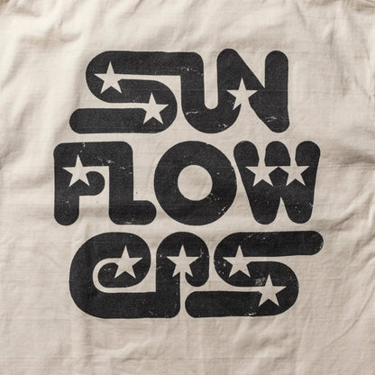 SUN FADED ROUDED STAR LOGO TEE