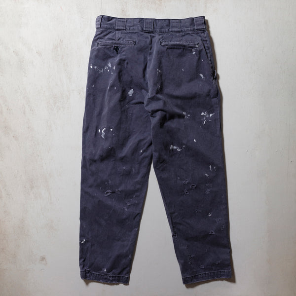 SUN FADED REPAIRED WORK PANTS